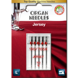 Jersey SUK Ball Point 100, 5-pack - Organ Symaskinsnål