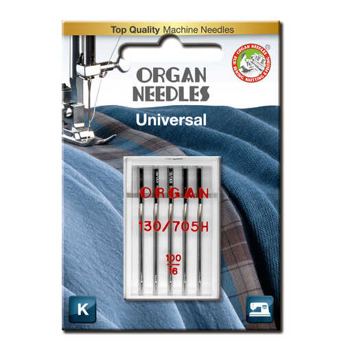 Universal 100, 5-pack - Organ Symaskinsnål
