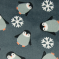 Pingvin, grå - Fleece