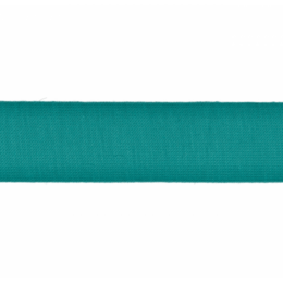 Trikåkantband, färdigvikt - Emerald