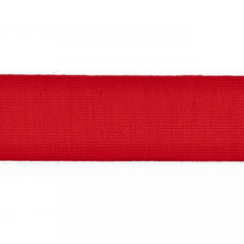Trikåkantband, färdigvikt - Red