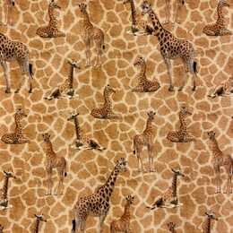 Baby giraffe -Trikåtyg