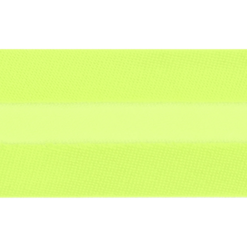 Satin snedslå - Neon gul