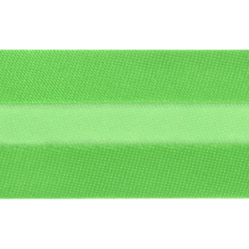 Satin snedslå - Neon grön