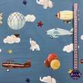 Planes & Ballons - Trikåtyg