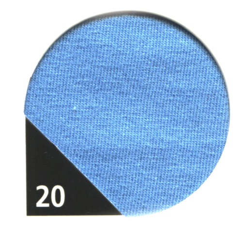 Zirocco, 100% Bomull - Blå 1m