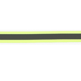 Reflex ripsband, 10mm - Neon gul