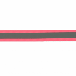 Reflex ripsband, 10mm - Neon Rosa
