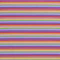 Funky rainbow stripe, lila - Trikåtyg