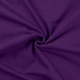 Ögglad Enfärgad jogging tyg - Purple