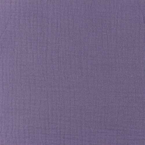 Enfärgad Muslin tyg - Lavendel