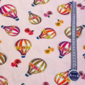 Luftballonger & rosor - Trikåtyg