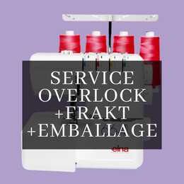 Service, Overlock - Cover + emballage