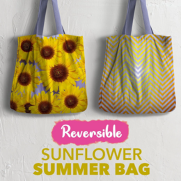 Sunflower bag - Väskpanel